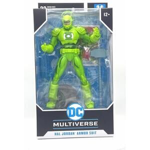 McFarlane Toys DC Multiverse Green Lantern Hal Jordan Armor Suit 7" Figure